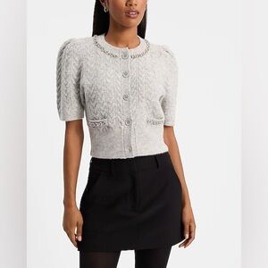 Expressed Embellished Cardigan NWT